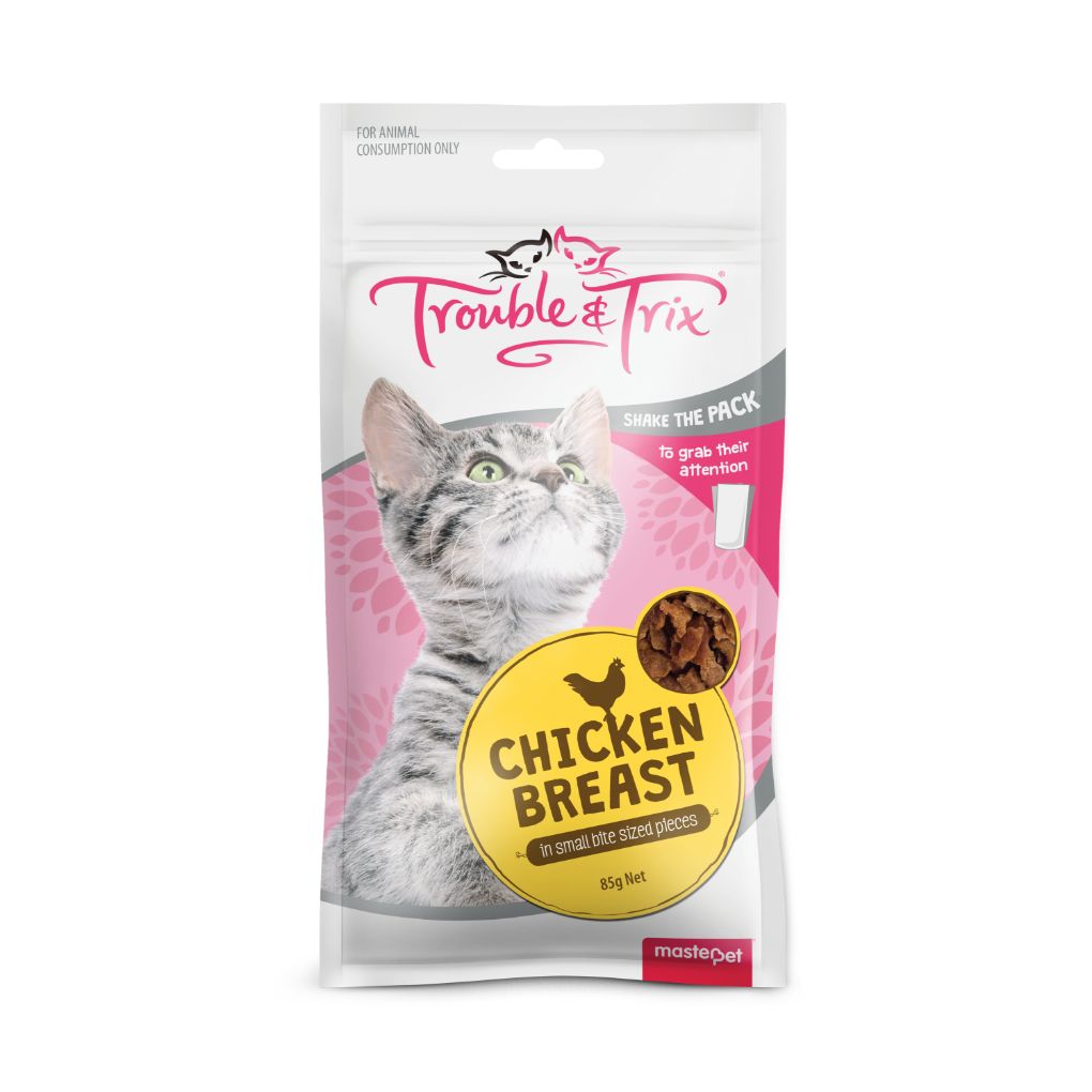 Trouble & Trix Chicken Breast Cat Treat 85g - RSPCA VIC