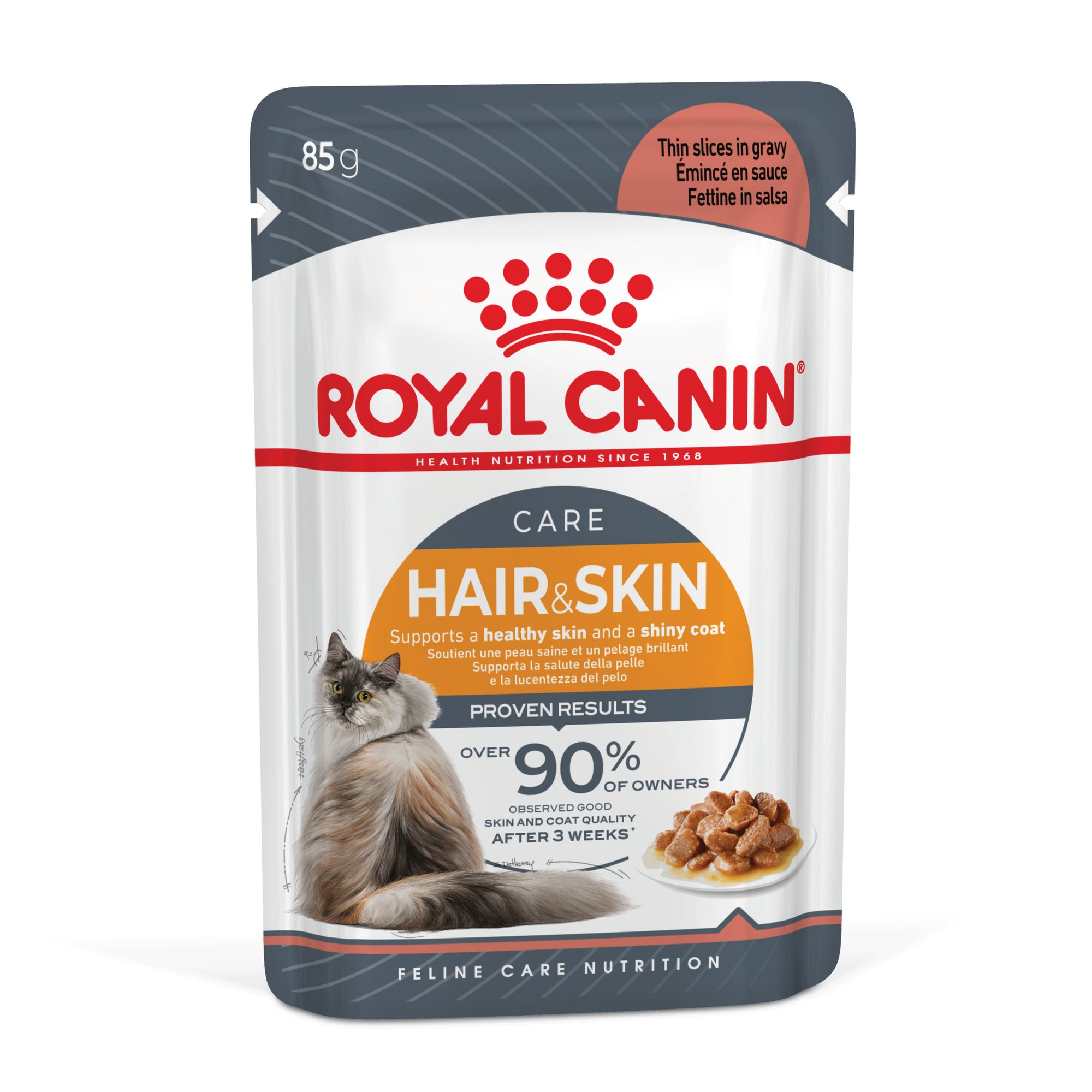 Royal Canin Hair & Skin Care Gravy 85g x12 - RSPCA VIC