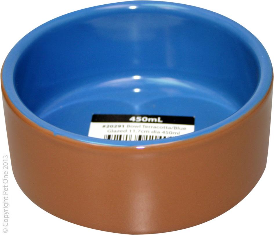 PO Terracotta Bowl 450ml - RSPCA VIC