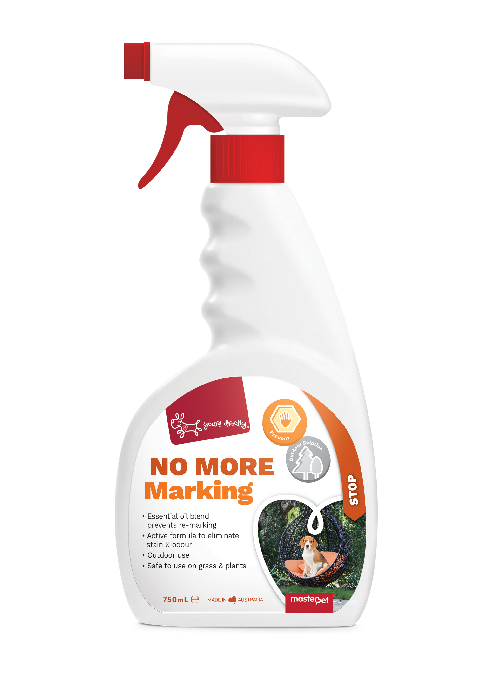 Yours Droolly Outdoor No Mark Spray 750ml - RSPCA VIC