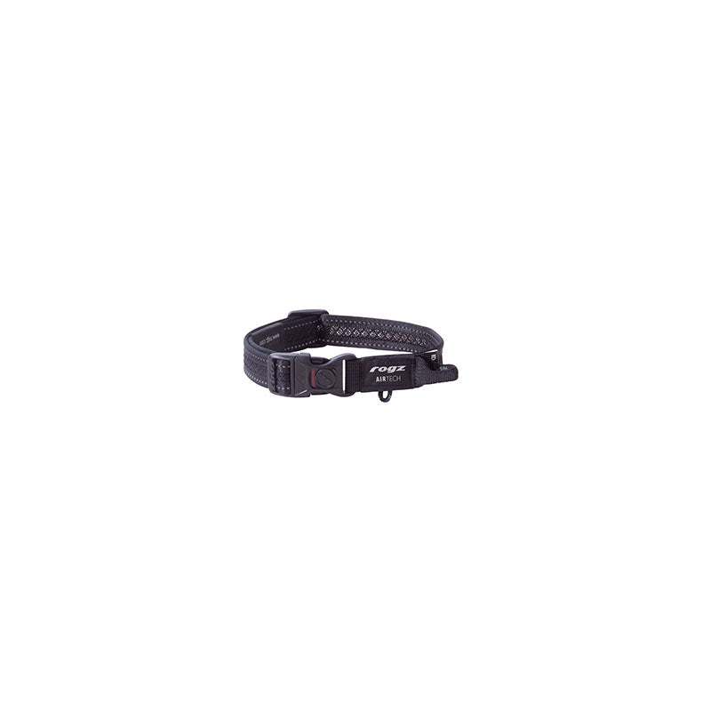 Rogz AirTech Classic Dog Collar Nightsky Black - RSPCA VIC