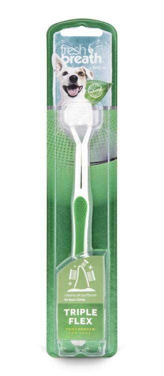 Tropiclean Tripleflex Toothbrush Small - RSPCA VIC